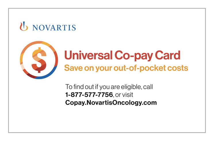 Novartis Universal Co-Pay Card